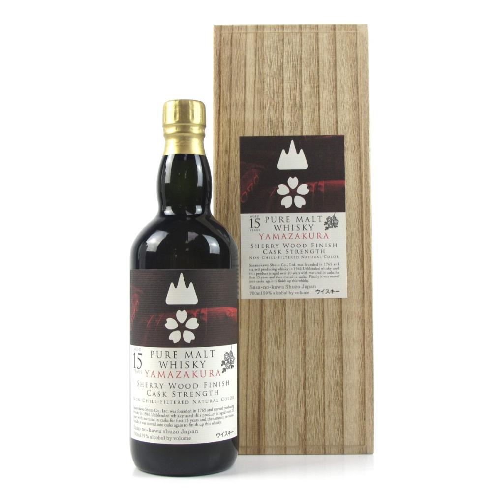 Yamazakura 15 Year Old Pure Malt Cask Strength 