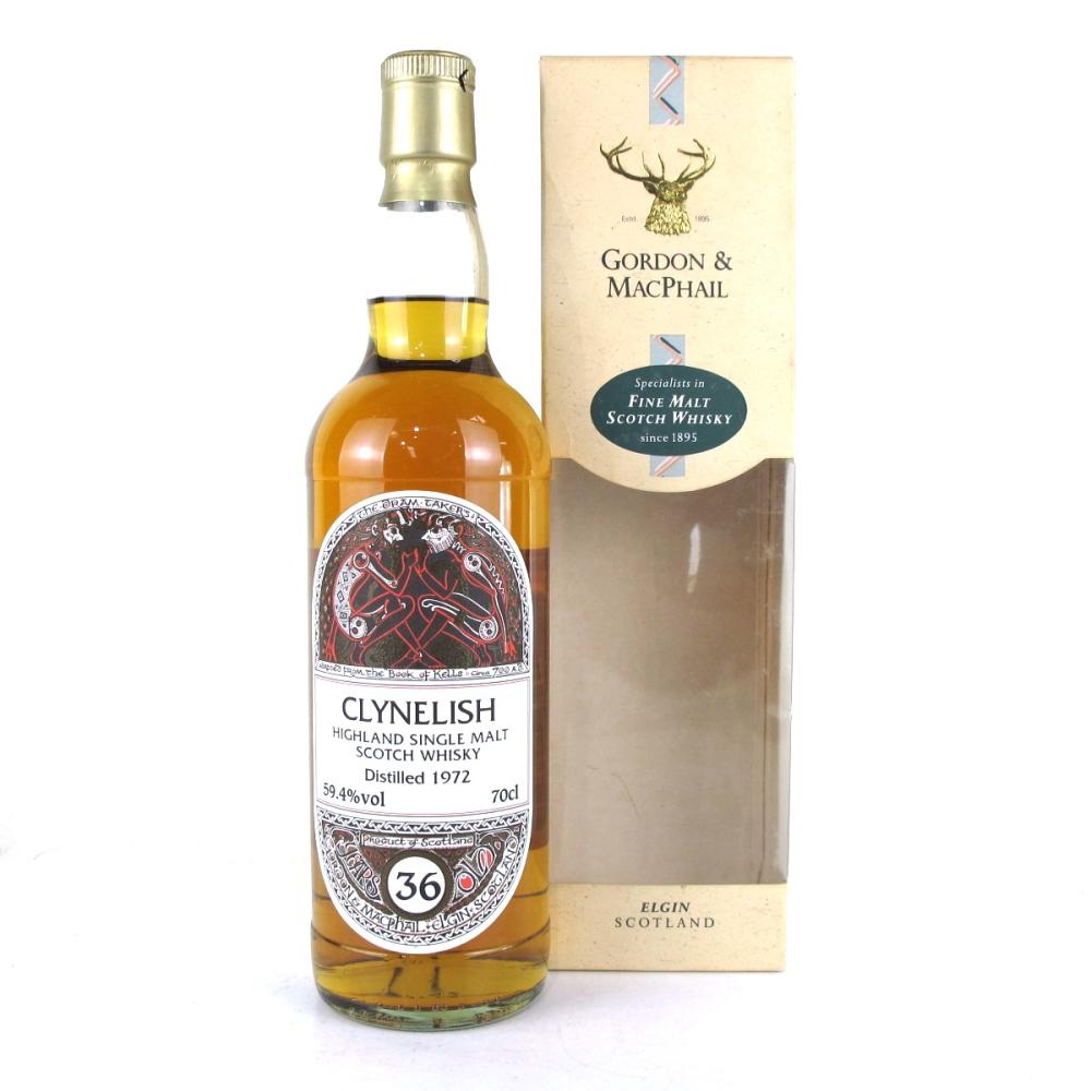 Clynelish 1972 Gordon and MacPhail 36 Year Old 'Book of Kells'