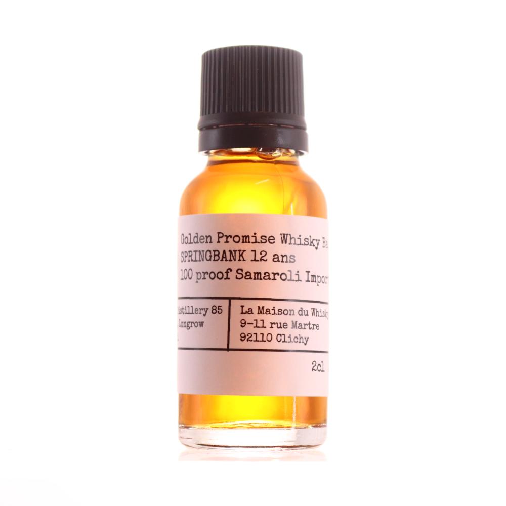 Springbank 12 Year Old Sherry Cask Sample / Samaroli