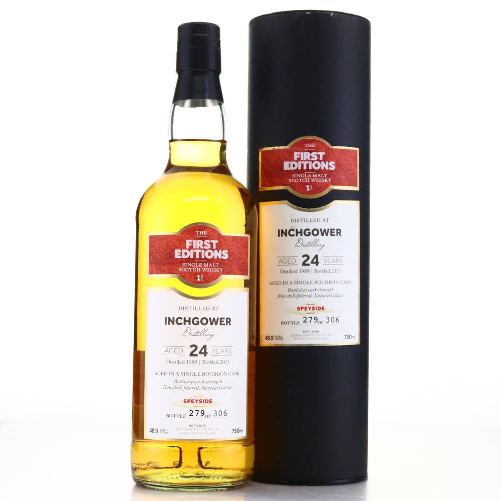 Inchgower 1989 First Editions 24 Year Old 75cl / US Import