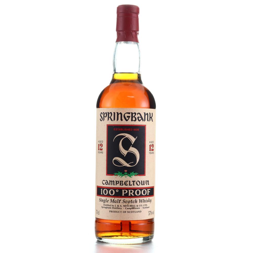 Springbank 12 Year Old 100 Proof Green Thistle