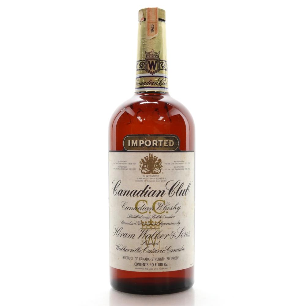 Canadian Club 1965 40 Fl Oz