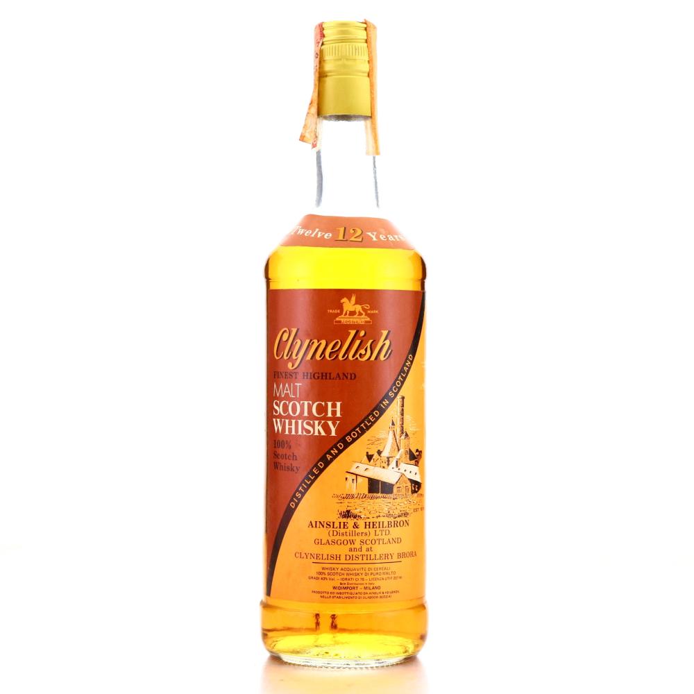 Clynelish 12 Year Old Ainslie and Heilbron 1970s-80s / Widimport