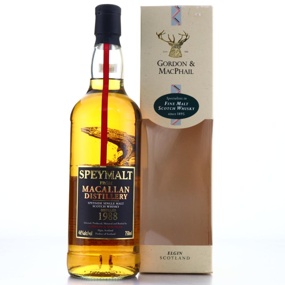 Macallan 1988 Gordon and MacPhail 21 Year Old Speymalt  75cl / US Import