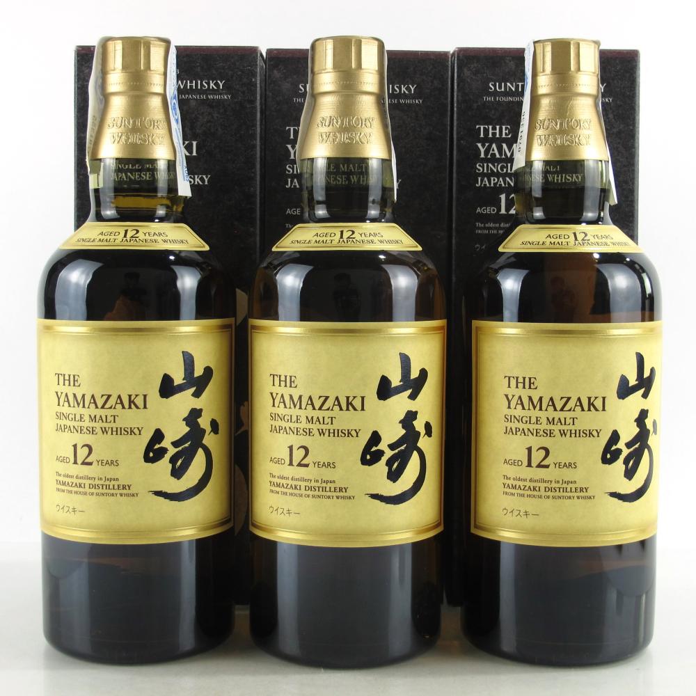 Yamazaki 12 Year Old 3 x 70cl