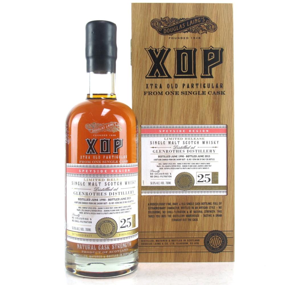 Glenrothes 1990 Douglas Laing 25 Year Old / XOP