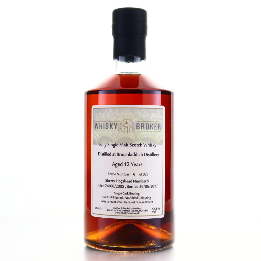 Bruichladdich 2005 Whisky Broker 12 Year Old