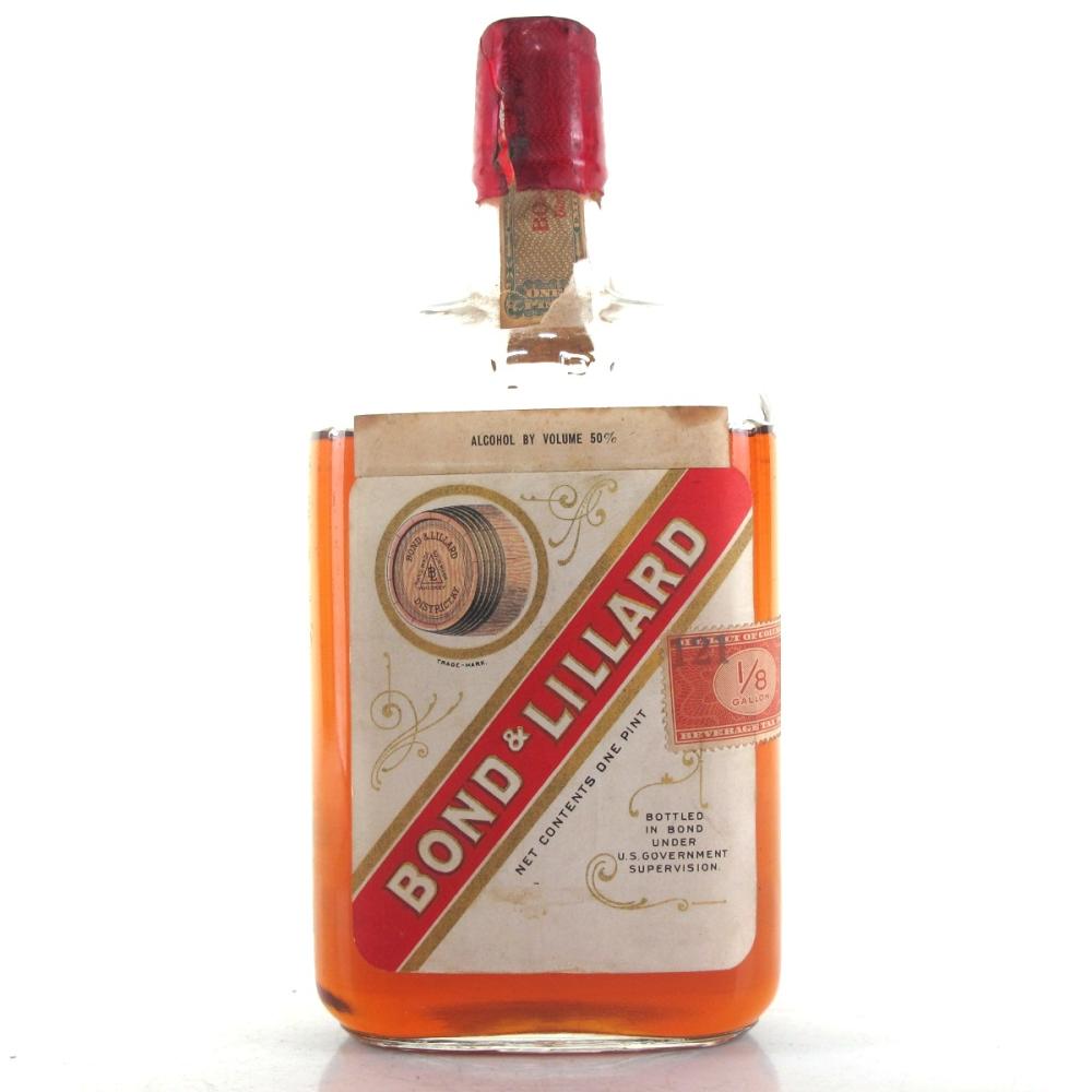 Bond and Lillard 1916 Kentucky Bourbon 1 Pint / Pre-Prohibition