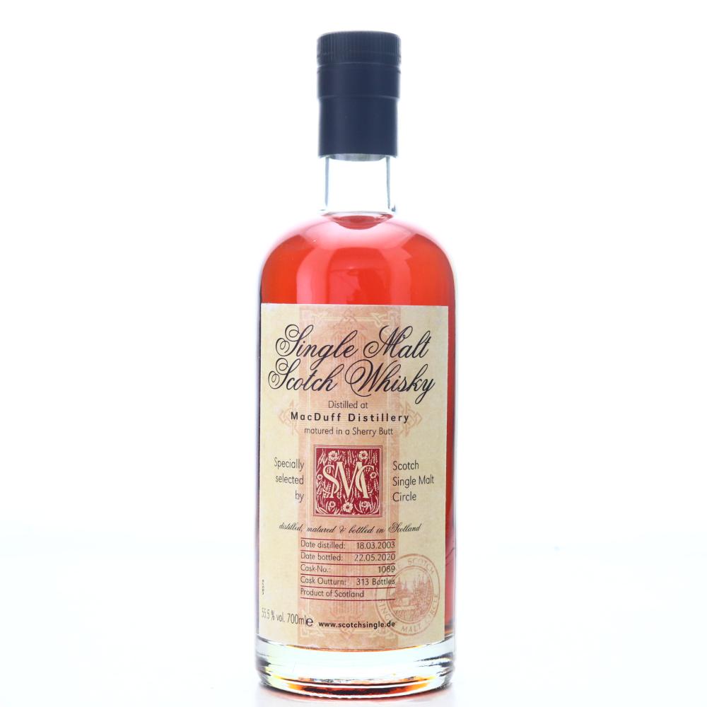 Macduff 2003 Single Malt Circle Single Sherry Butt #1089