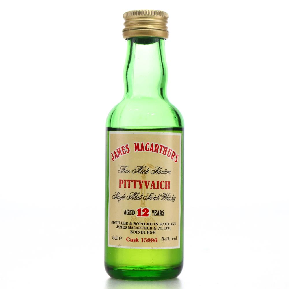 Pittyvaich 12 Year Old James MacArthurs Miniature