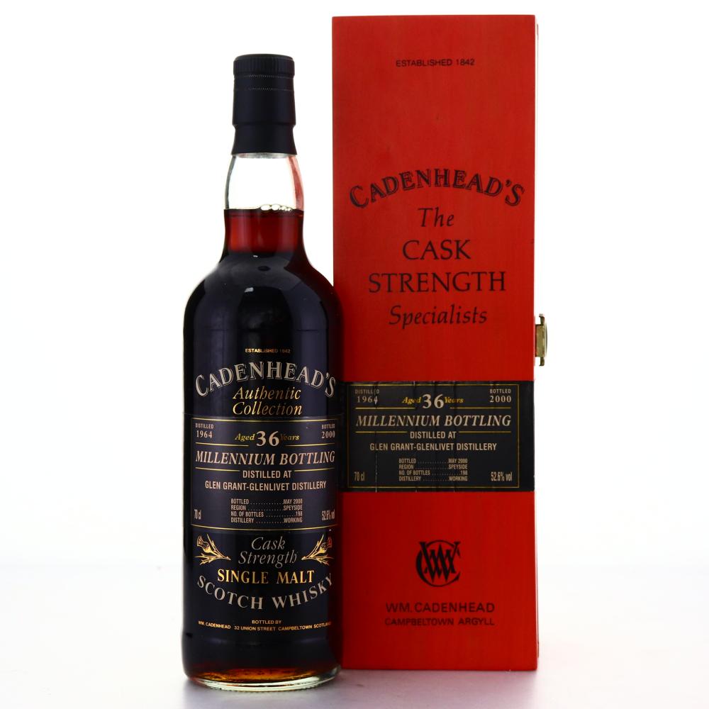 Glen Grant 1964 Cadenhead's 36 Year Old / Millennium Bottling