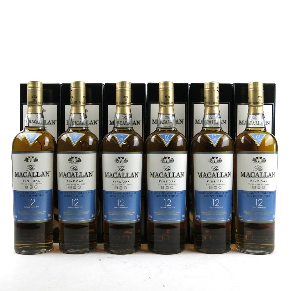 Macallan 12 Year Old Fine Oak - Nick Veasey Pillars Collection 6 x 70cl