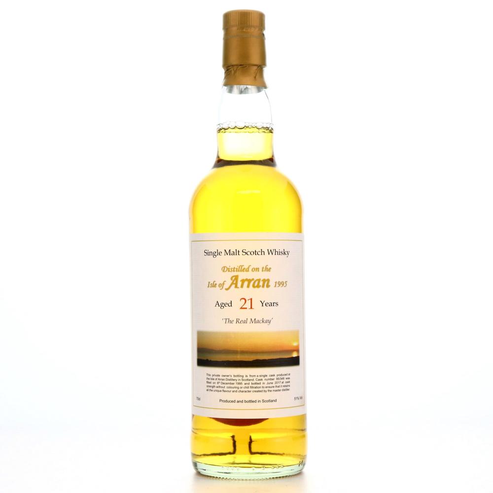 Arran 1995 Private Cask 21 Year Old #348 / The Real Mackay