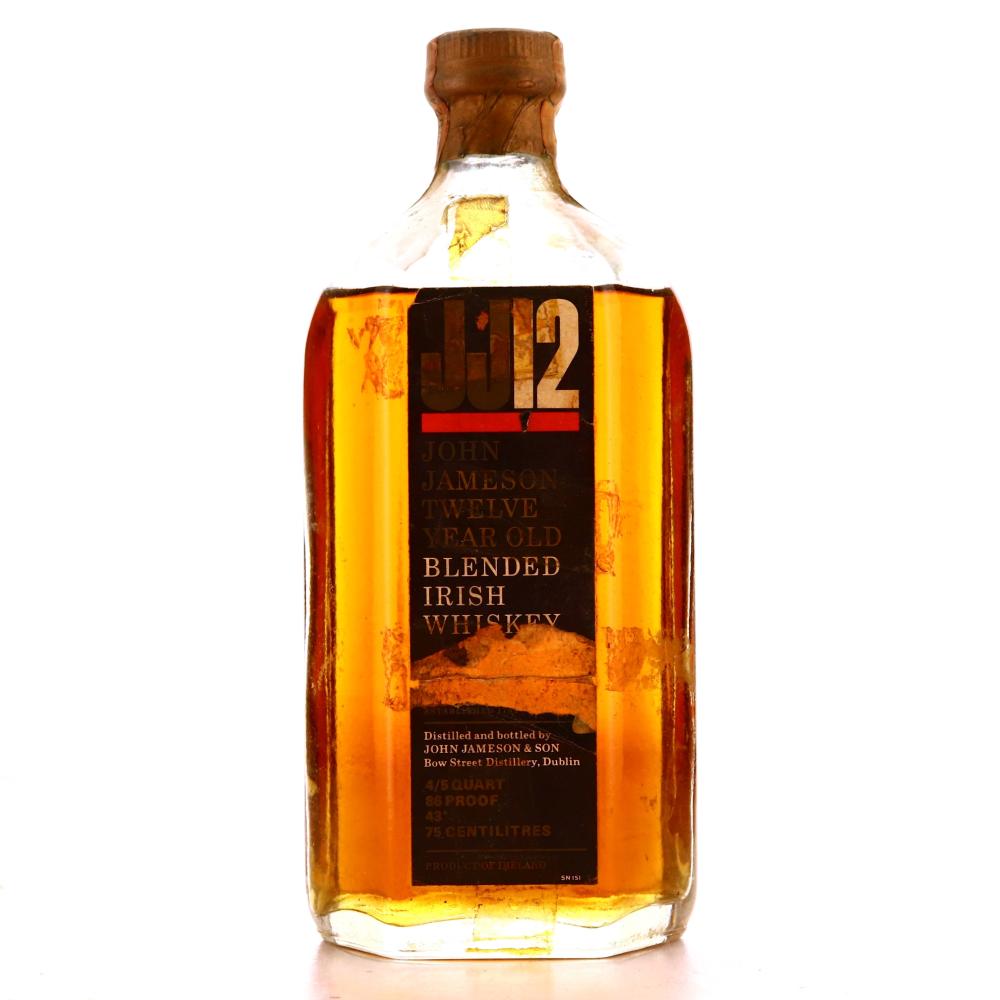 John Jameson 12 Year Old 'JJ12' circa 1968