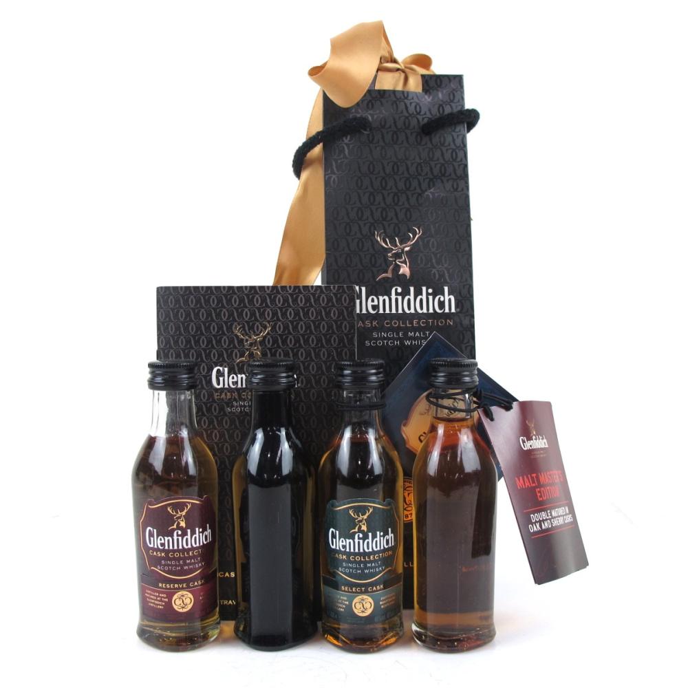 Glenfiddich Miniature selection 4 x 5cl / Including Age of Discovery