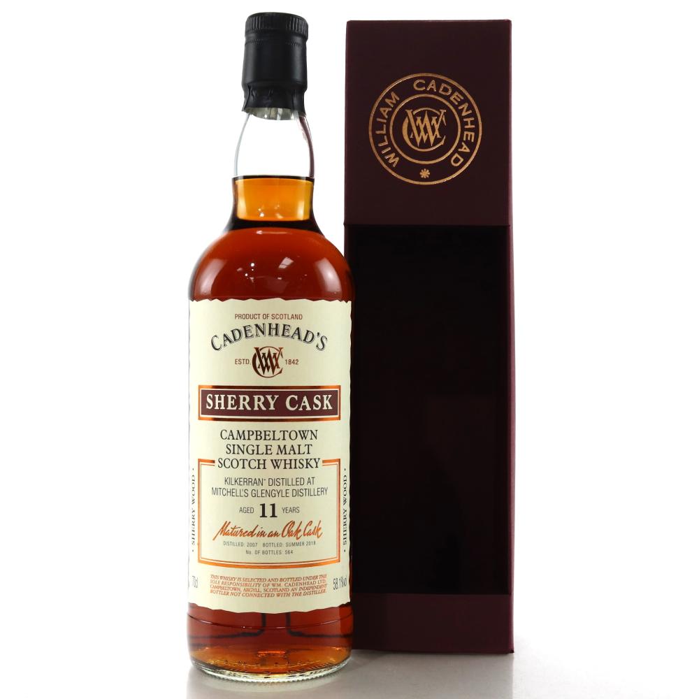 Kilkerran 2007 Cadenhead's 11 Year Old / Sherry Cask