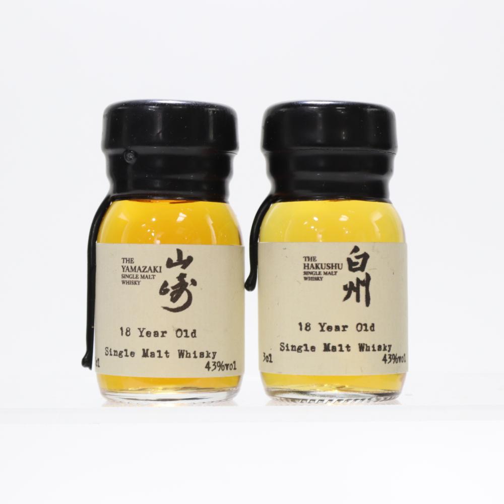 Yamazaki & Hakushu 18 Year Old Miniature 2 x 3cl