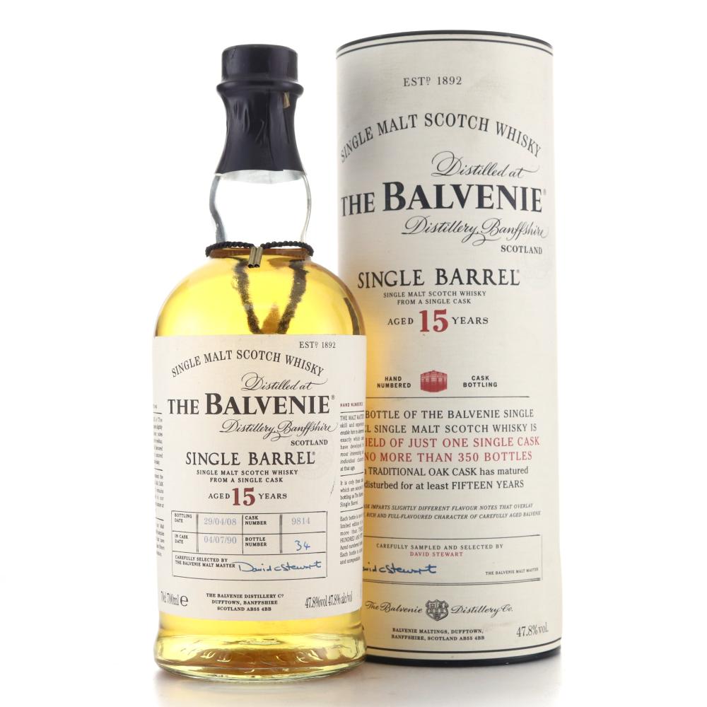 Balvenie 1990 Single Barrel 15 Year Old #9814