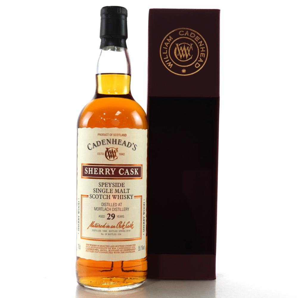 Mortlach 1988 Cadenhead's 29 Year Old / Sherry Cask
