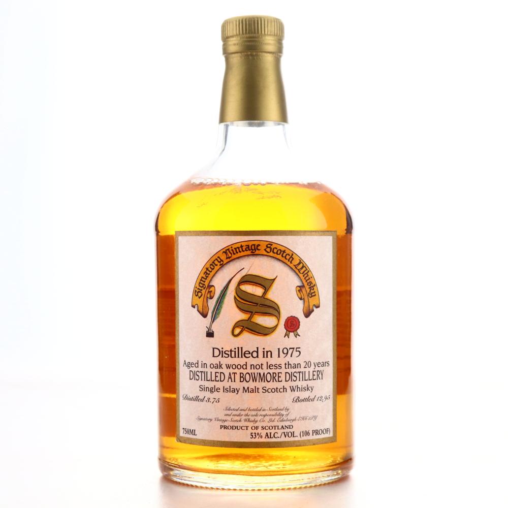 Bowmore 1975 Signatory Vintage 20 Year Old 75cl / US Import