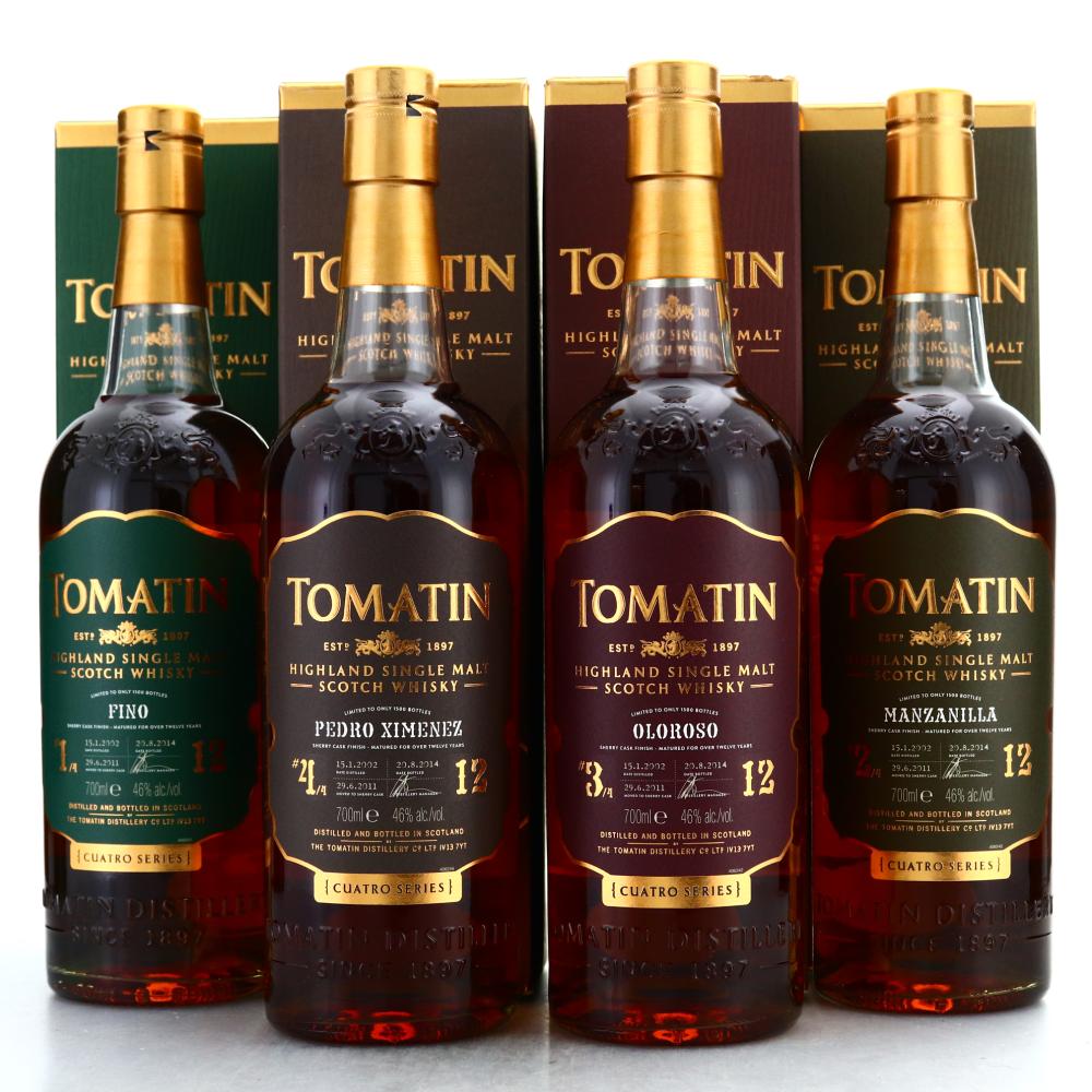 Tomatin Cuatro Series 4 x 70cl