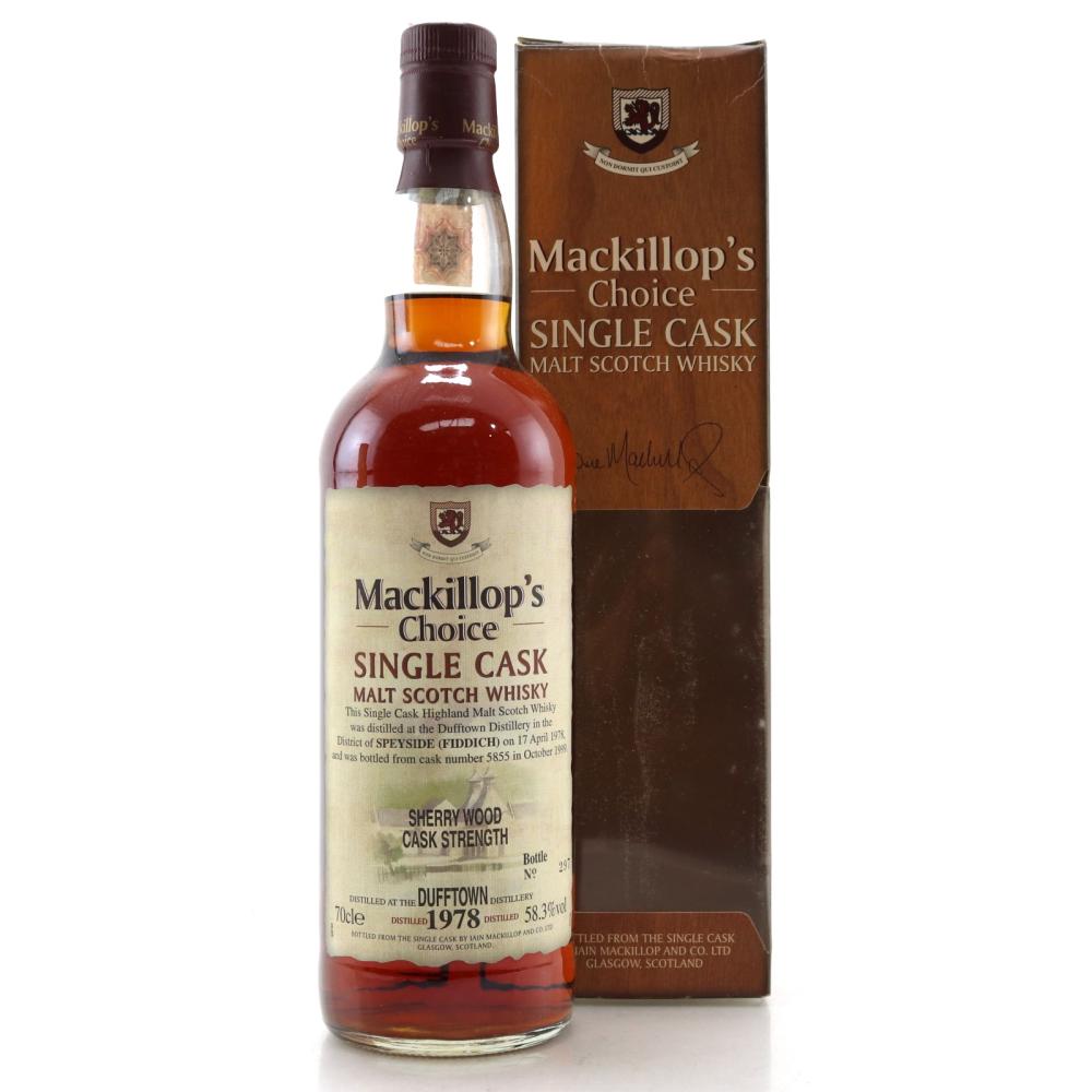 Dufftown 1978 Mackillop's Choice