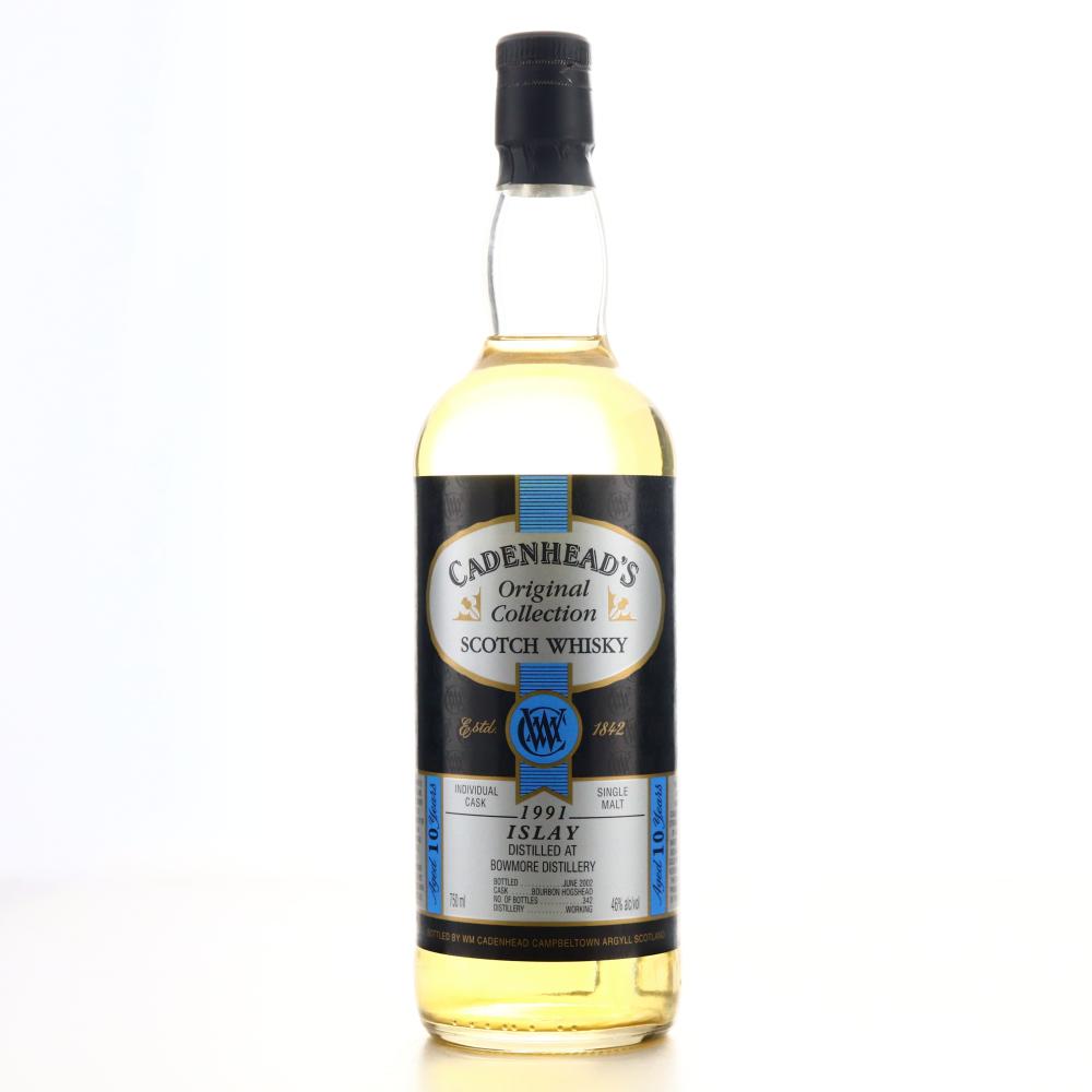 Bowmore 1991 Cadenhead's 10 Year Old 75cl / US Import