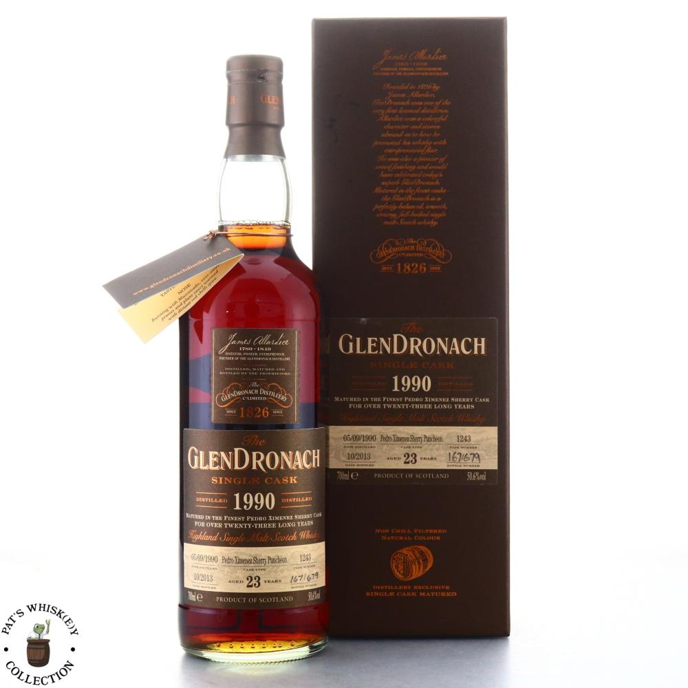 Glendronach 1990 Single PX Cask 23 Year Old #1243 / Batch 9