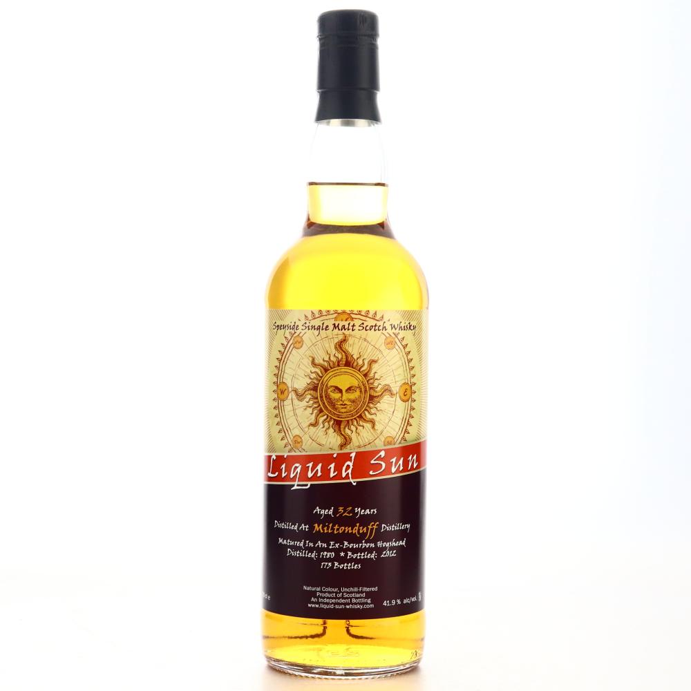 Miltonduff 1980 Liquid Sun 32 Year Old