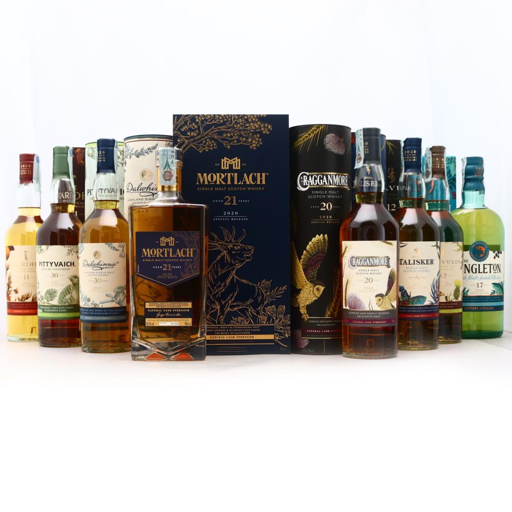 Diageo Special Releases 2020 8 x 70cl / Rare by Nature