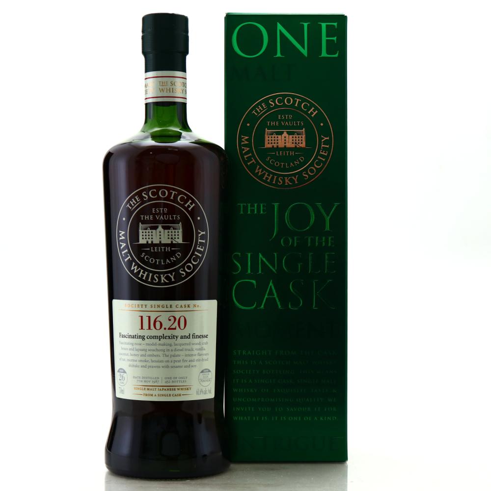 Yoichi 1987 SMWS 26 Year Old 116.20 75cl / Canadian Import