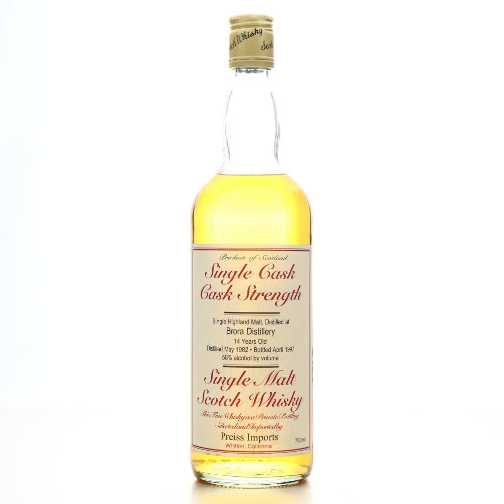 Brora 1982 D&M 14 Year Old 75cl / US Import