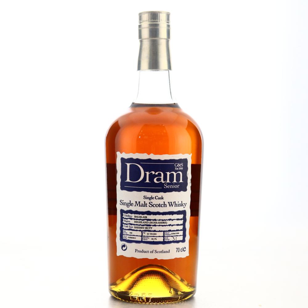 Balblair 1990 Dram Senior 21 Year Old