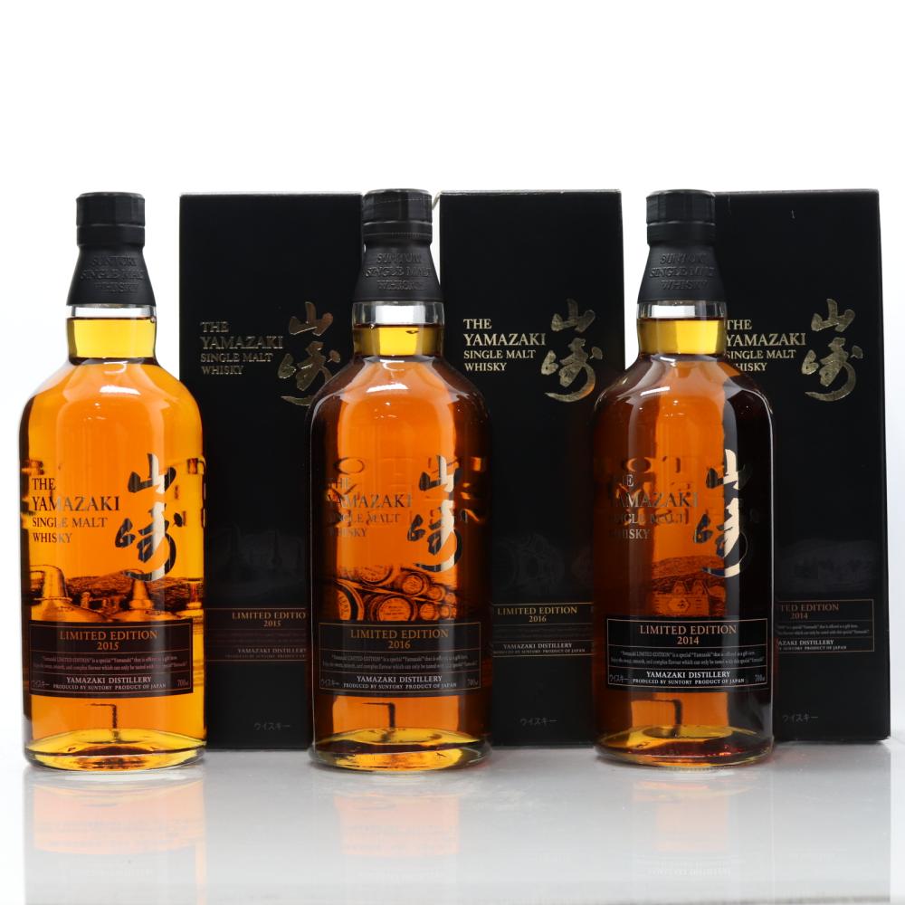 Yamazaki Limited Edition 2014-2016 3 x 70cl