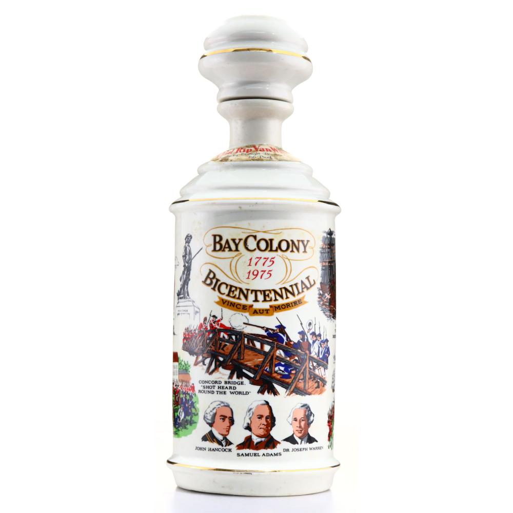 Old Rip Van Winkle 7 Year Old Decanter 1975 / Bay Colony Bicentennial - Collection Only