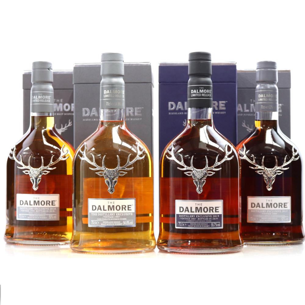 Dalmore Distillery Exclusive Selection 4 x 70cl / 2016-2019