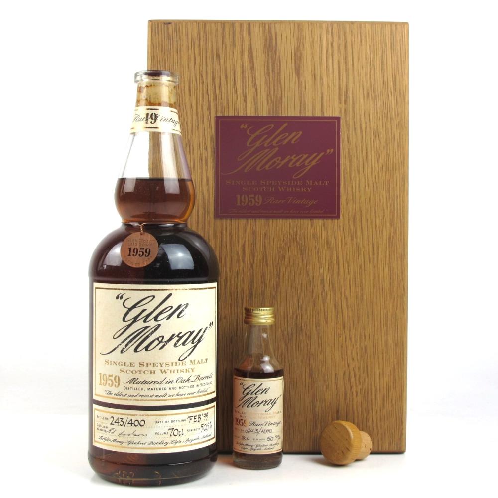 Glen Moray 1959 40 Year Old / Includes 5cl Miniature