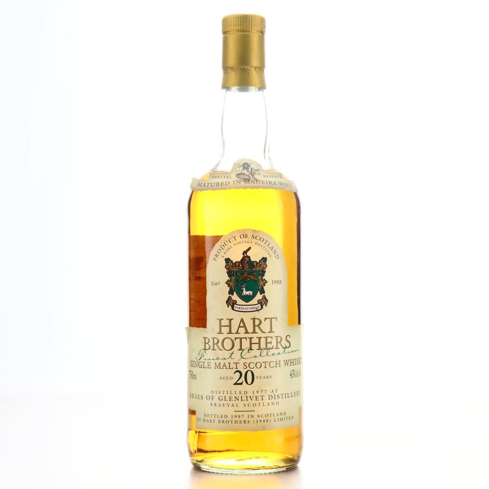 Braes of Glenlivet 1977 Hart Brothers 20 Year Old 75cl / US Import