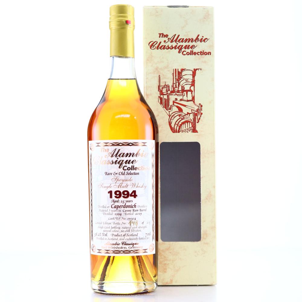 Caperdonich 1994 Alambic Classique 25 Years Old Caroni Finish