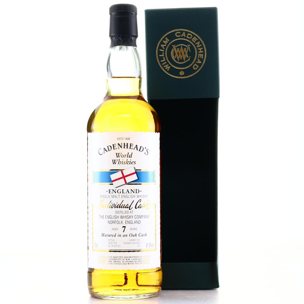 English Whisky Co 7 Year Old Cadenhead's