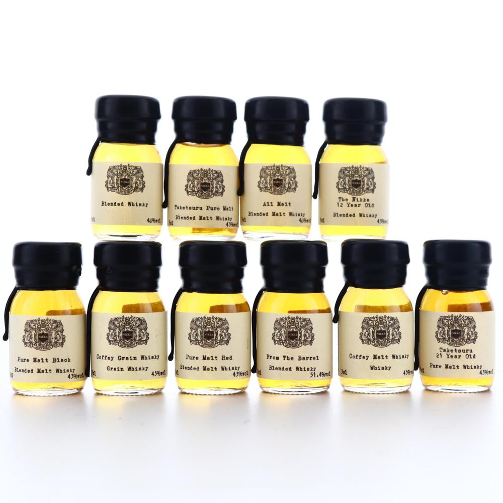 Nikka Drinks by the Dram Miniatures 10 x 3cl
