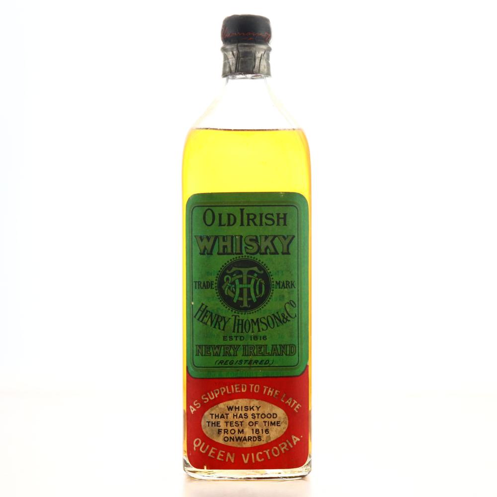 Old Irish Whisky Henry Thomson and Co circa 1900s