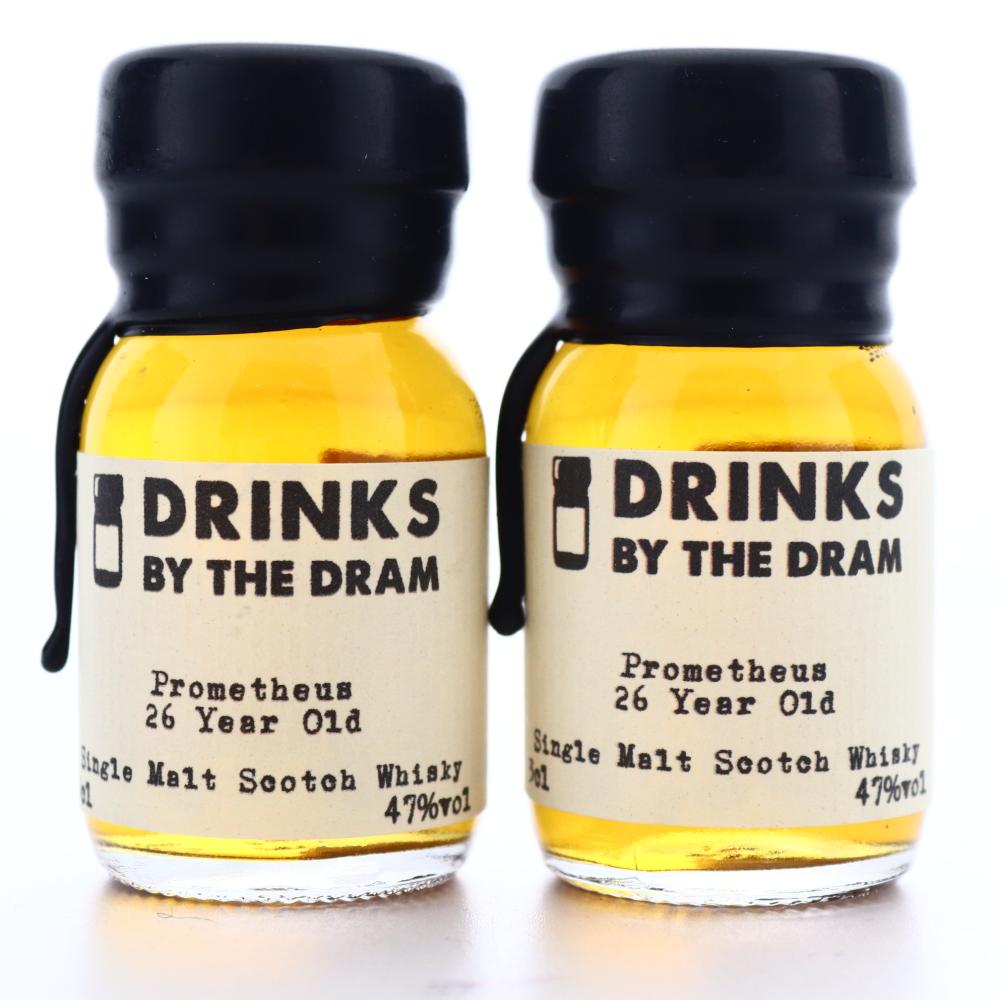 Prometheus 26 Year Old Speyside Single Malt Miniature 2 x 3cl / Cache 1