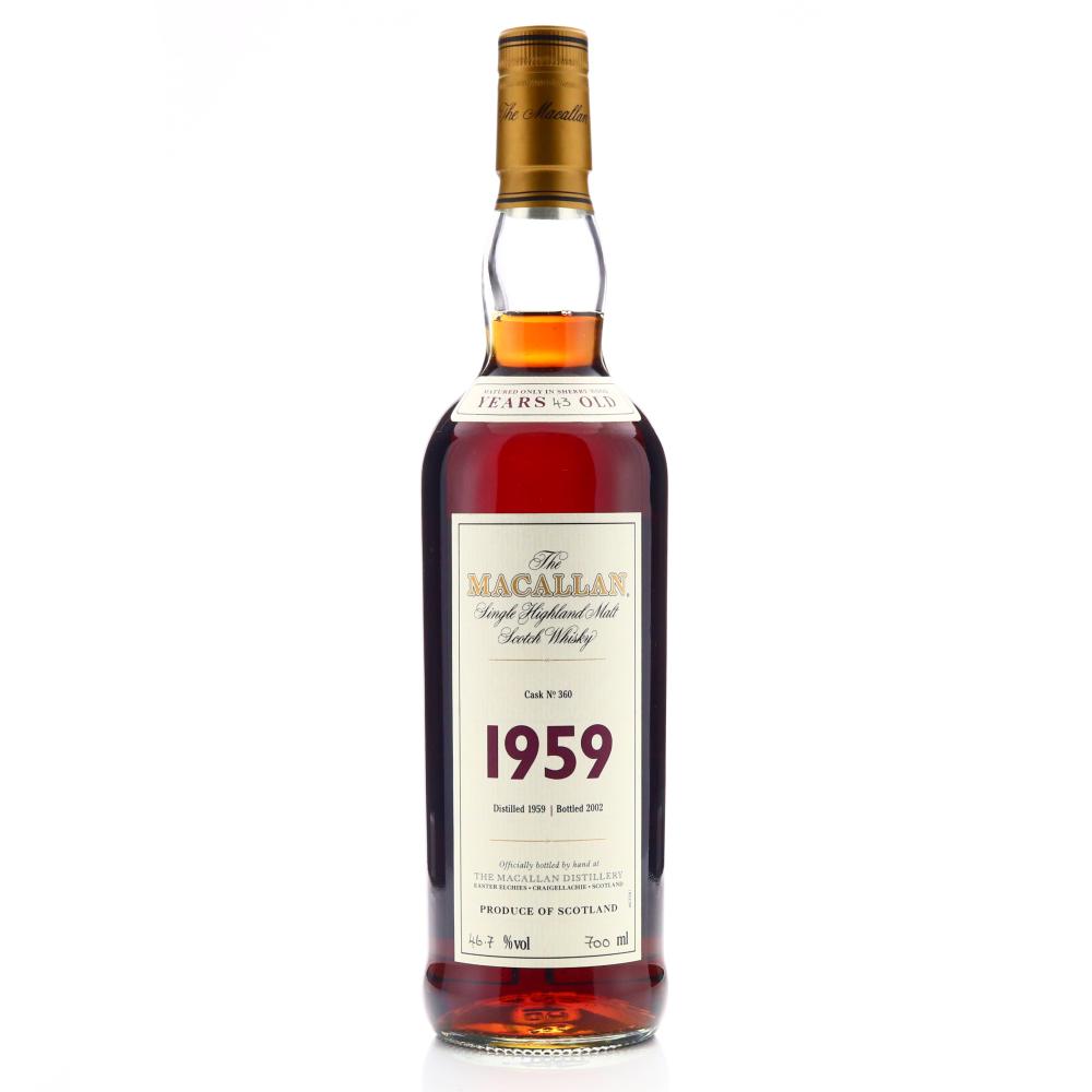 Macallan 1959 Fine and Rare 43 Year Old #360