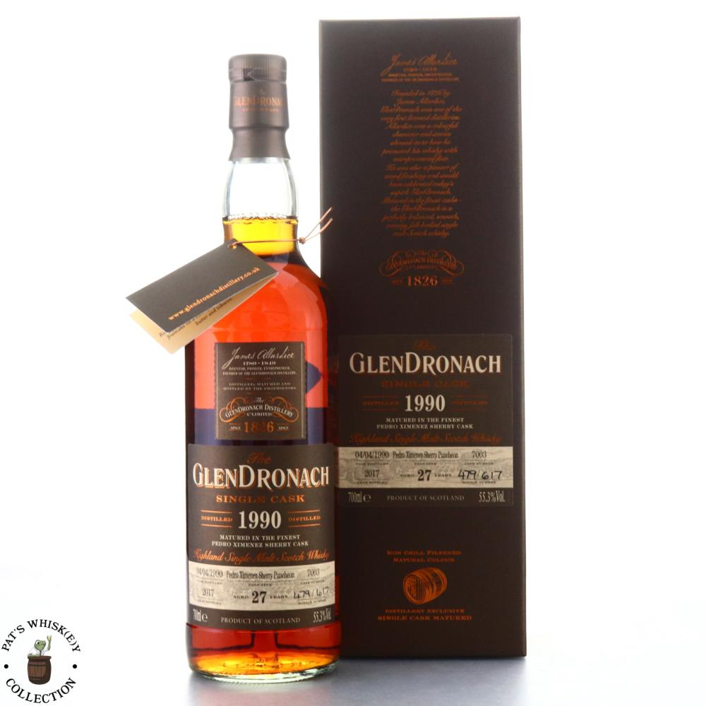 Glendronach 1990 Single PX Cask 27 Year Old #7003 / Batch 16
