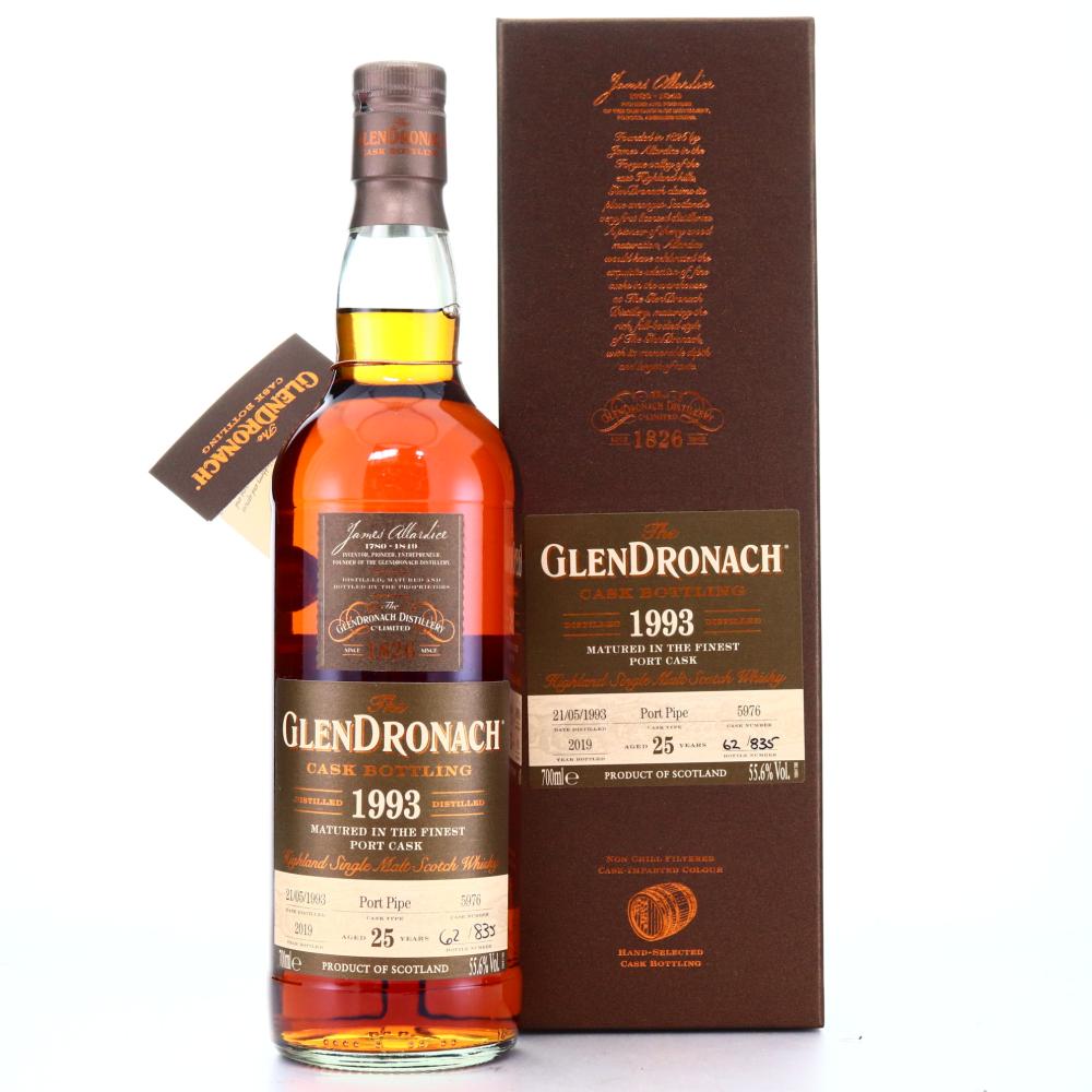Glendronach 1993 Single Port Cask 25 Year Old #5976