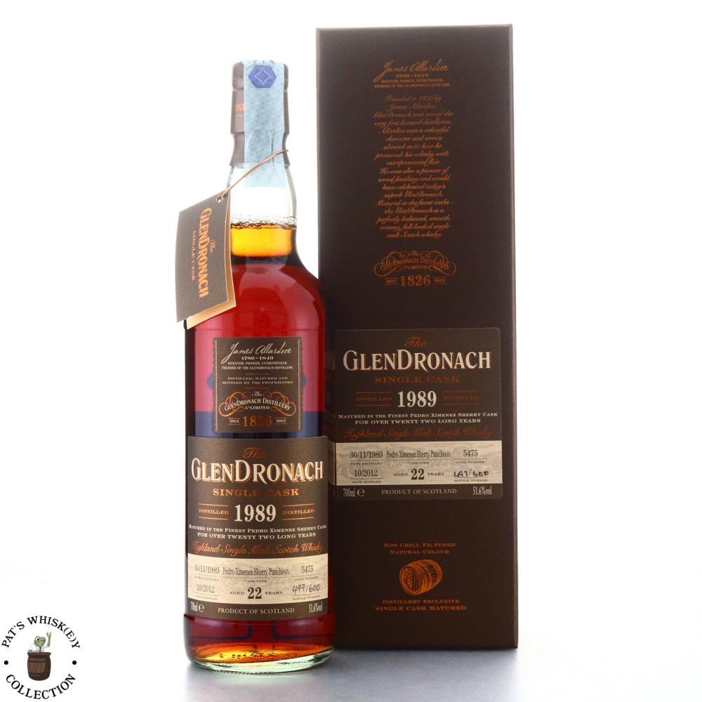 Glendronach 1989 Single PX Cask 22 Year Old #5475