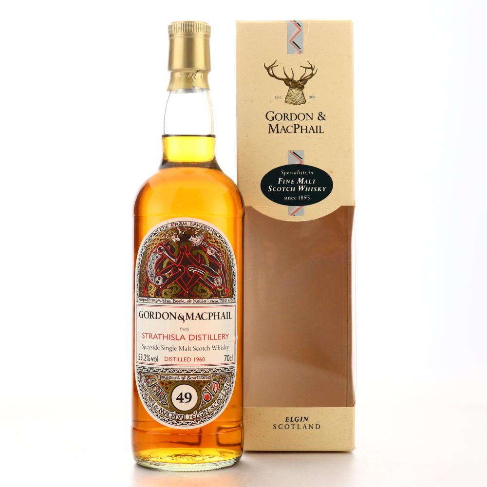 Strathisla 1960 Gordon and MacPhail 49 Year Old 'Book of Kells'
