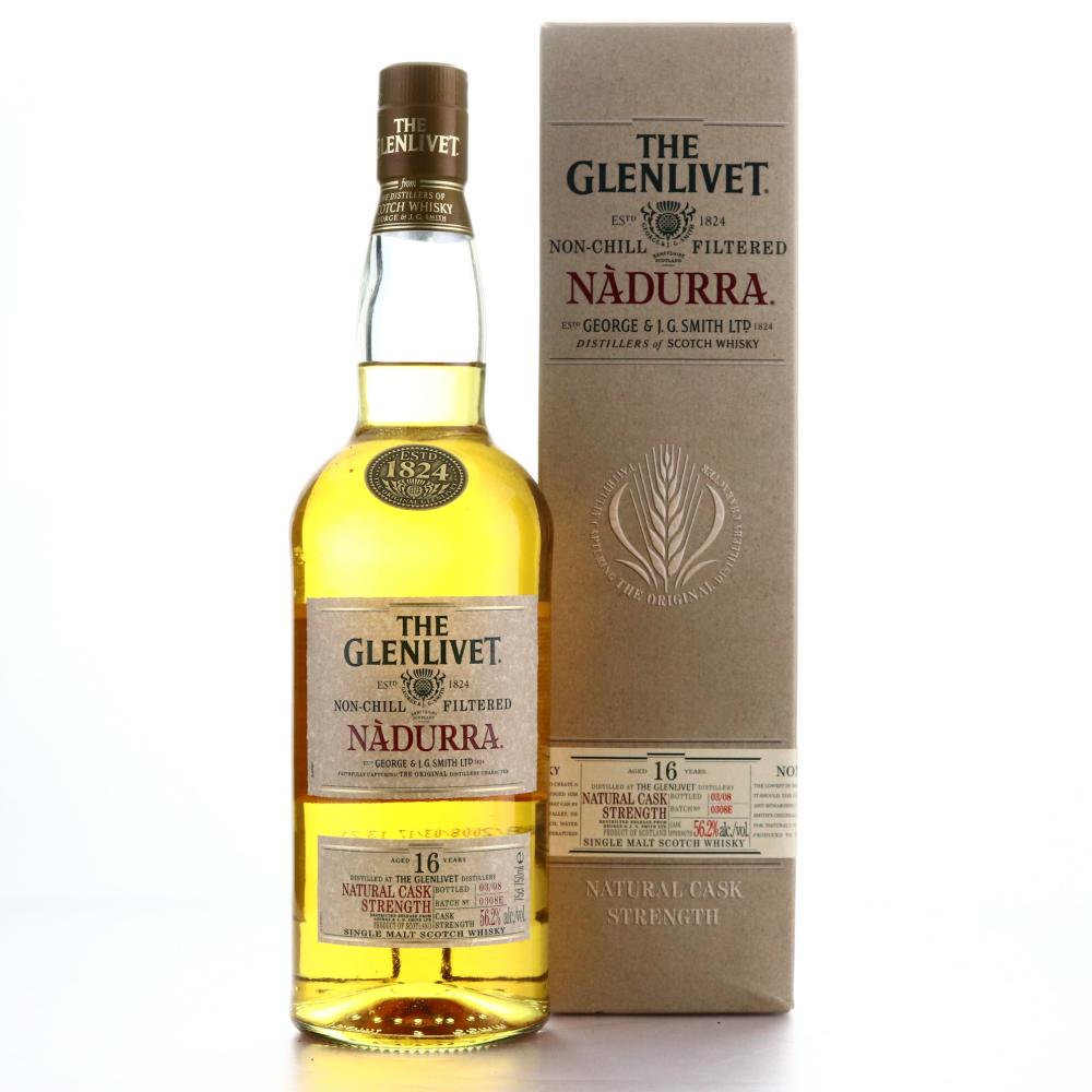 Glenlivet Nadurra 16 Year Old Cask Strength Batch #0308E 75cl / US Import