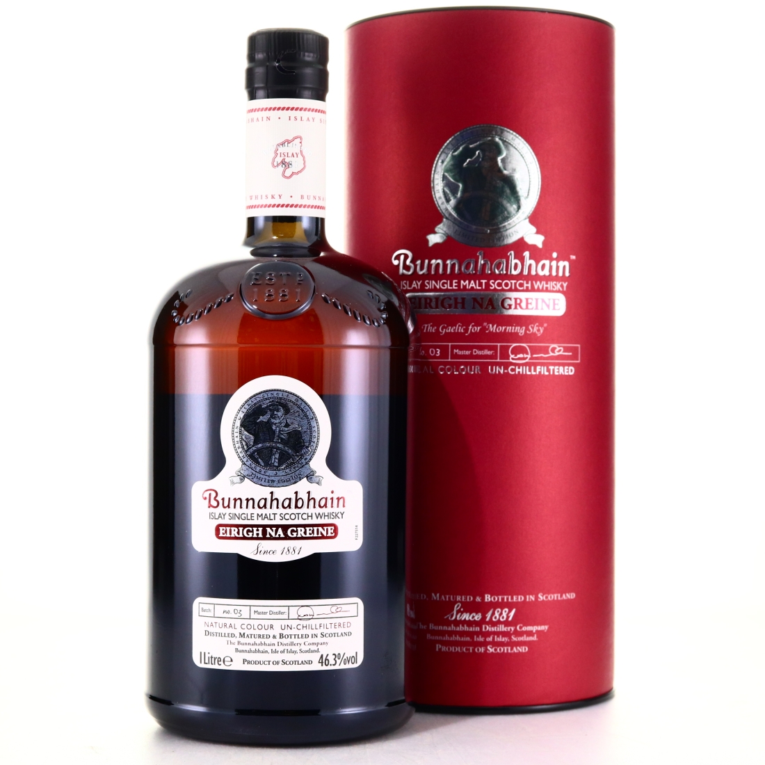 Bunnahabhain Eirigh Na Greine 1 Litre / Batch #3